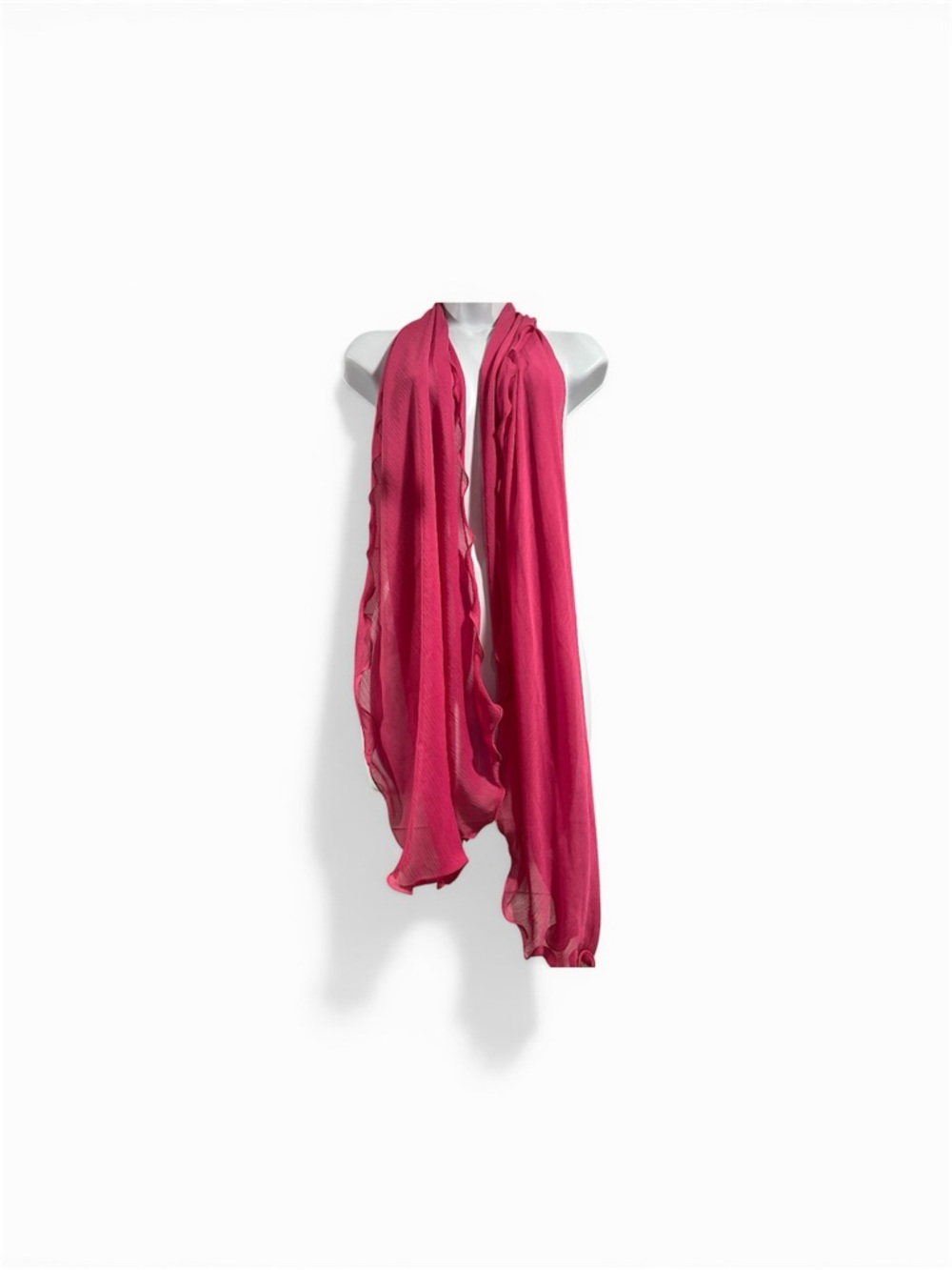 Women's Lightweight Fuchsia Scarf